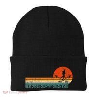 Best Cross Country Coach Cross Country Running Coach Beanie thumb 0