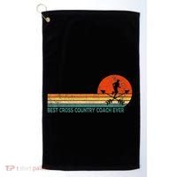 Best Cross Country Coach Cross Country Running Coach Golf Towel thumb 0