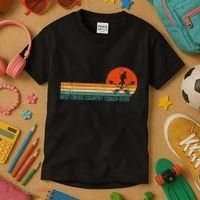 Best Cross Country Coach Cross Country Running Coach Kids T-Shirt thumb 3