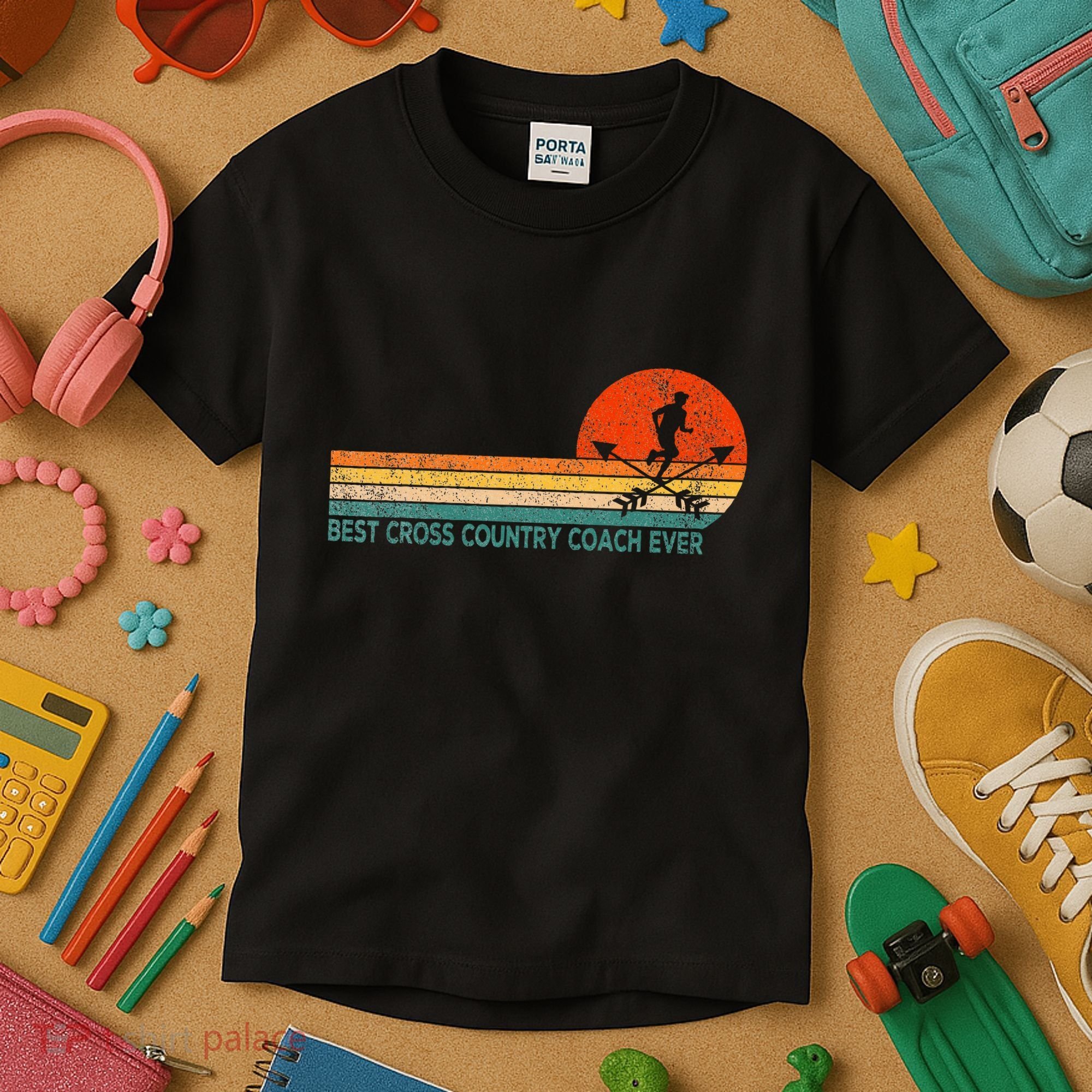 Best Cross Country Coach Cross Country Running Coach Kids T-Shirt