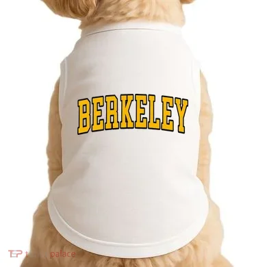 Berkeley California Ca Arched Doggie Tank
