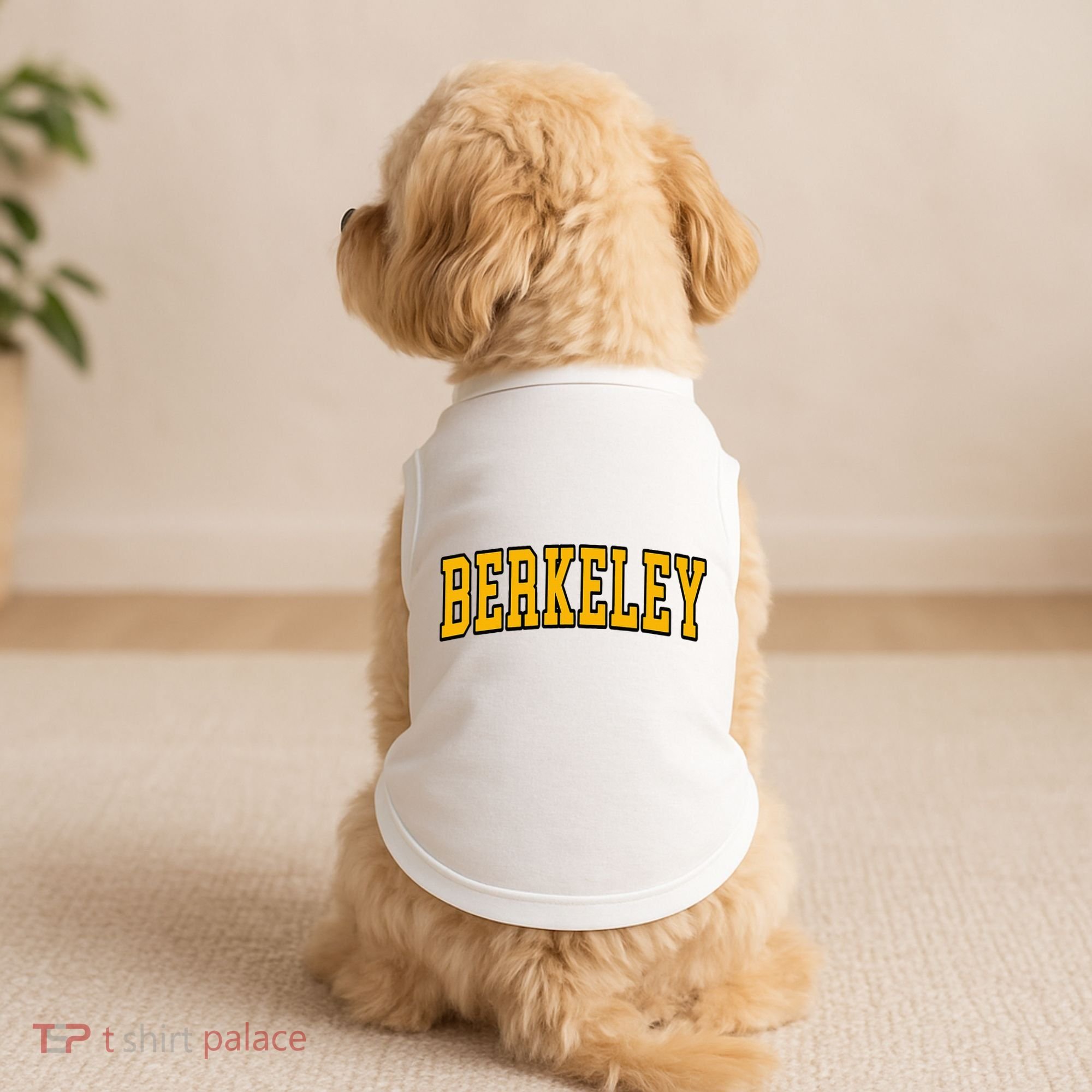 Berkeley California Ca Arched Doggie Tank