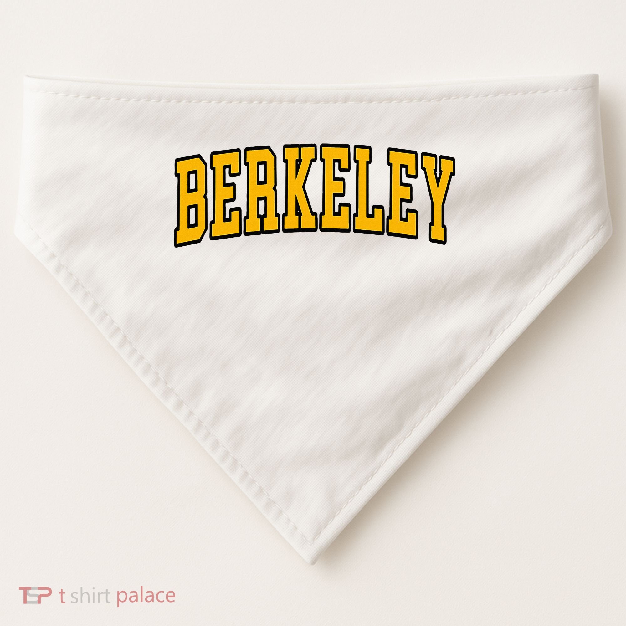 Berkeley California Ca Arched USA-Made Doggie Bandana