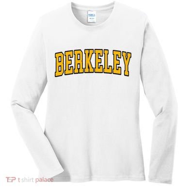 Berkeley California Ca Arched Women's Long Sleeve Shirt