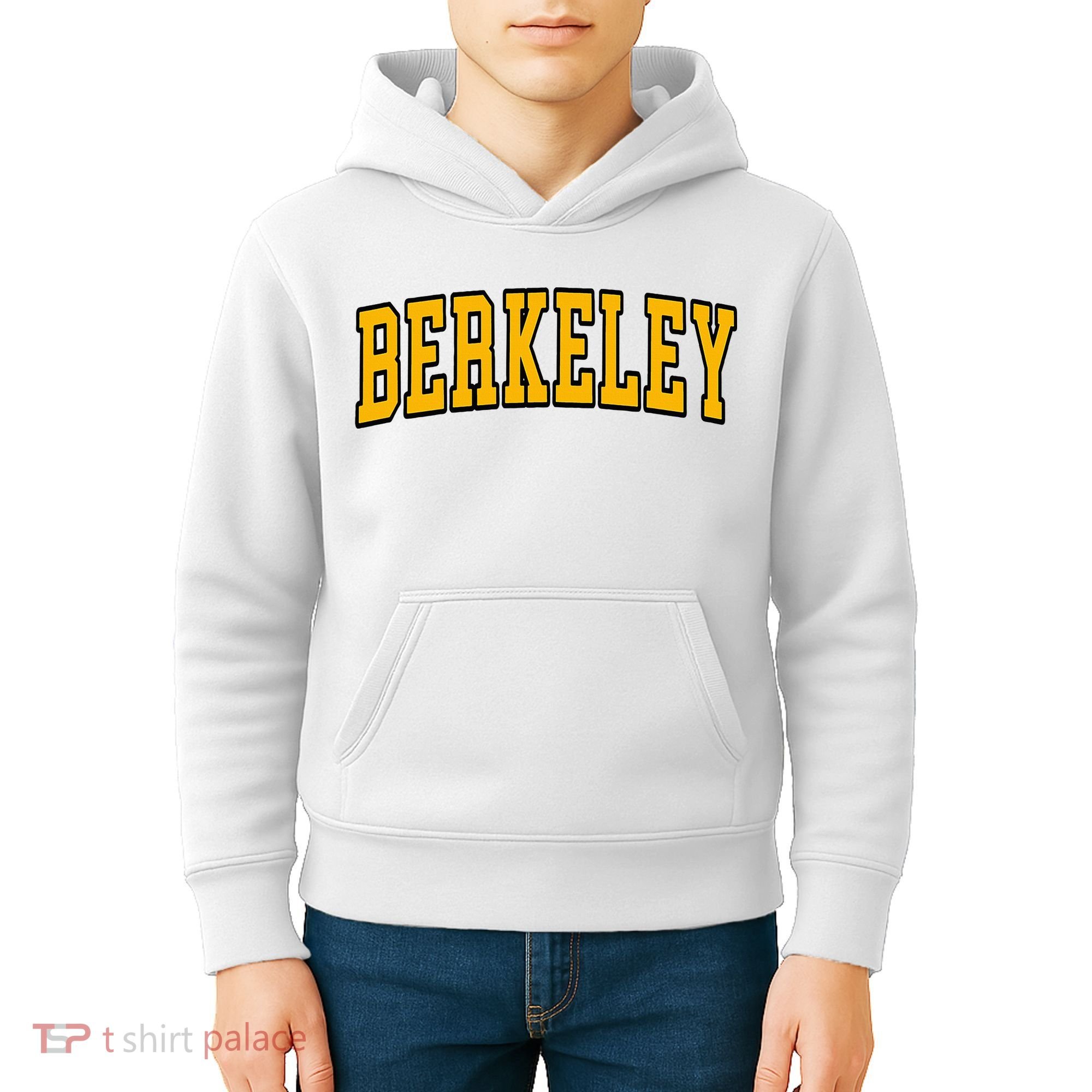 Berkeley California Ca Arched Kids Hoodie