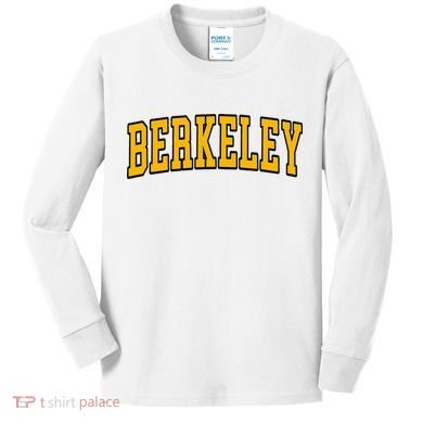 Berkeley California Ca Arched Kids Long Sleeve Shirt