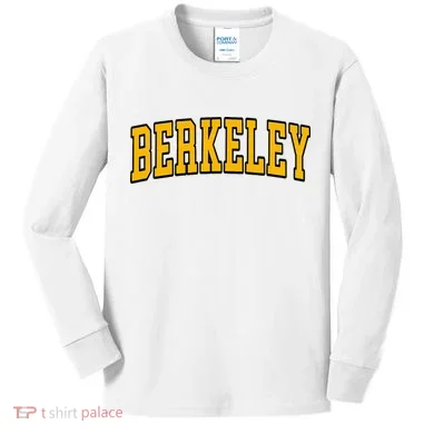 Berkeley California Ca Arched Kids Long Sleeve Shirt