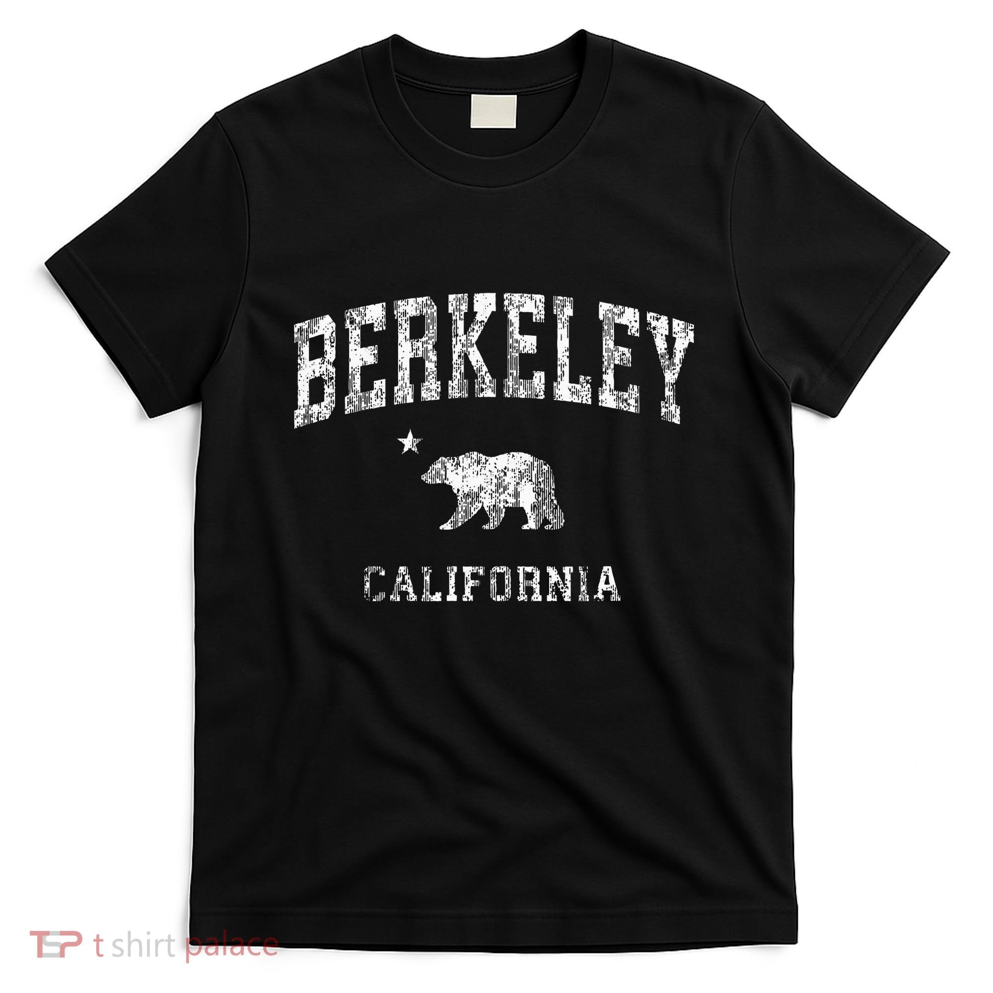 Berkeley California Ca Vintage Distressed T-Shirt