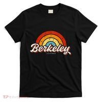 Berkeley California Ca Vintage Rainbow Retro 70s T-Shirt thumb 0