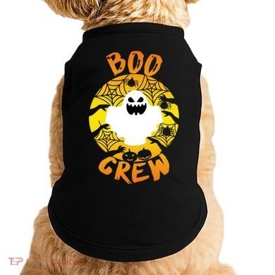 Boo Crew Cute Halloween Ghost Doggie Tank