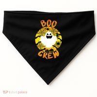 Boo Crew Cute Halloween Ghost USA-Made Doggie Bandana thumb 0