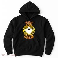 Boo Crew Cute Halloween Ghost Hoodie thumb 0