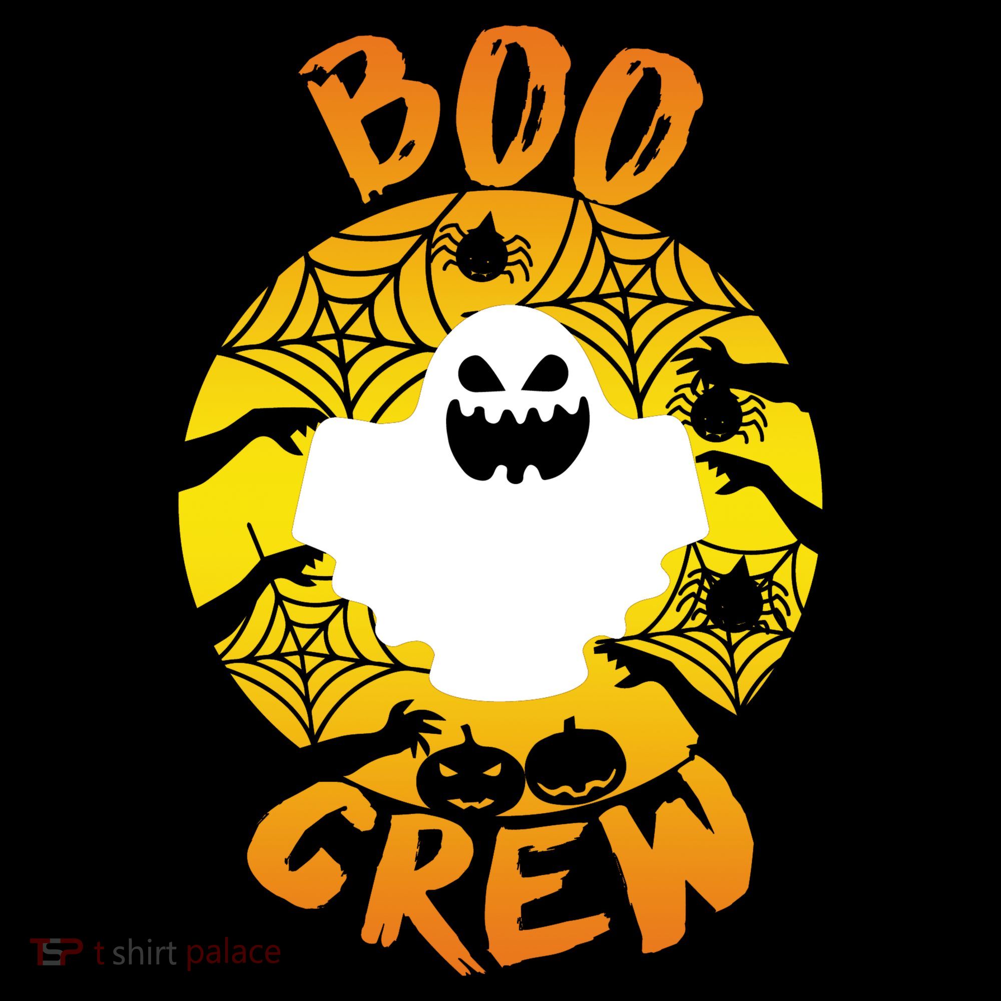 Boo Crew Cute Halloween Ghost Sweatshirt