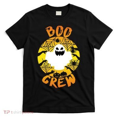 Boo Crew Cute Halloween Ghost T-Shirt