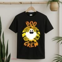 Boo Crew Cute Halloween Ghost T-Shirt thumb 2