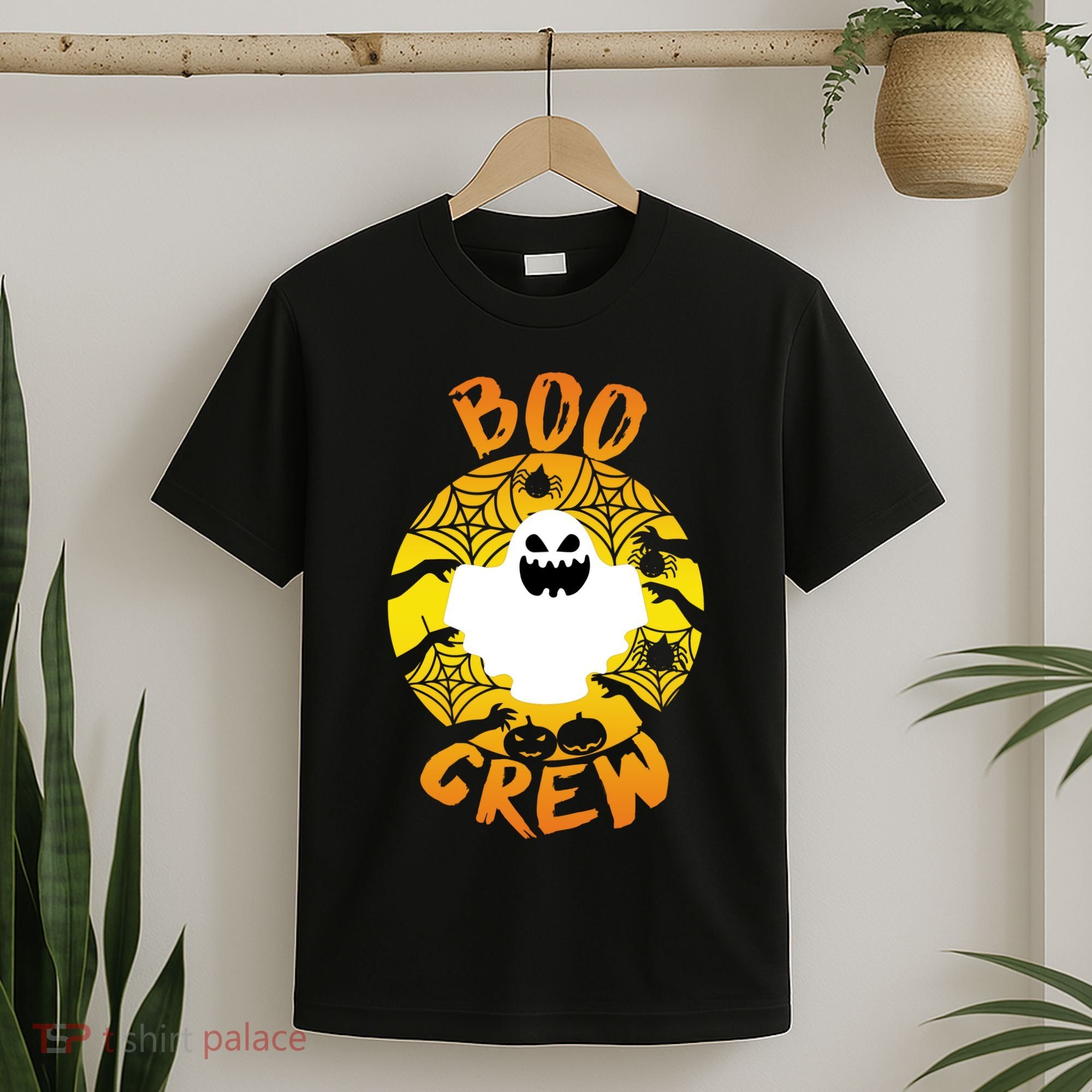 Boo Crew Cute Halloween Ghost T-Shirt