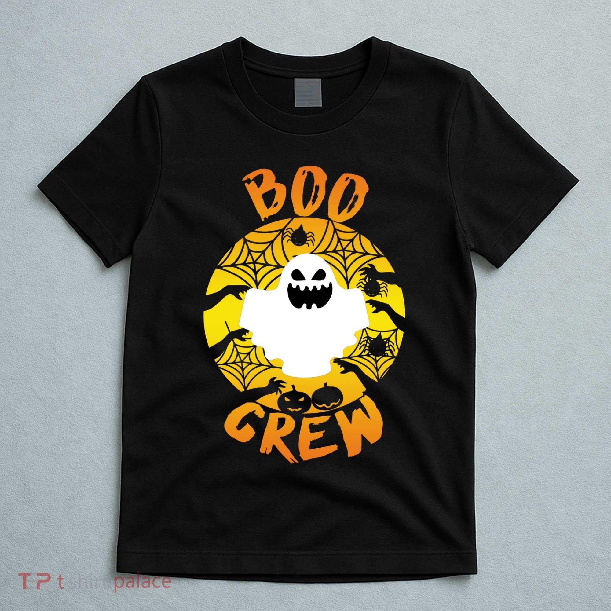 Boo Crew Cute Halloween Ghost T-Shirt