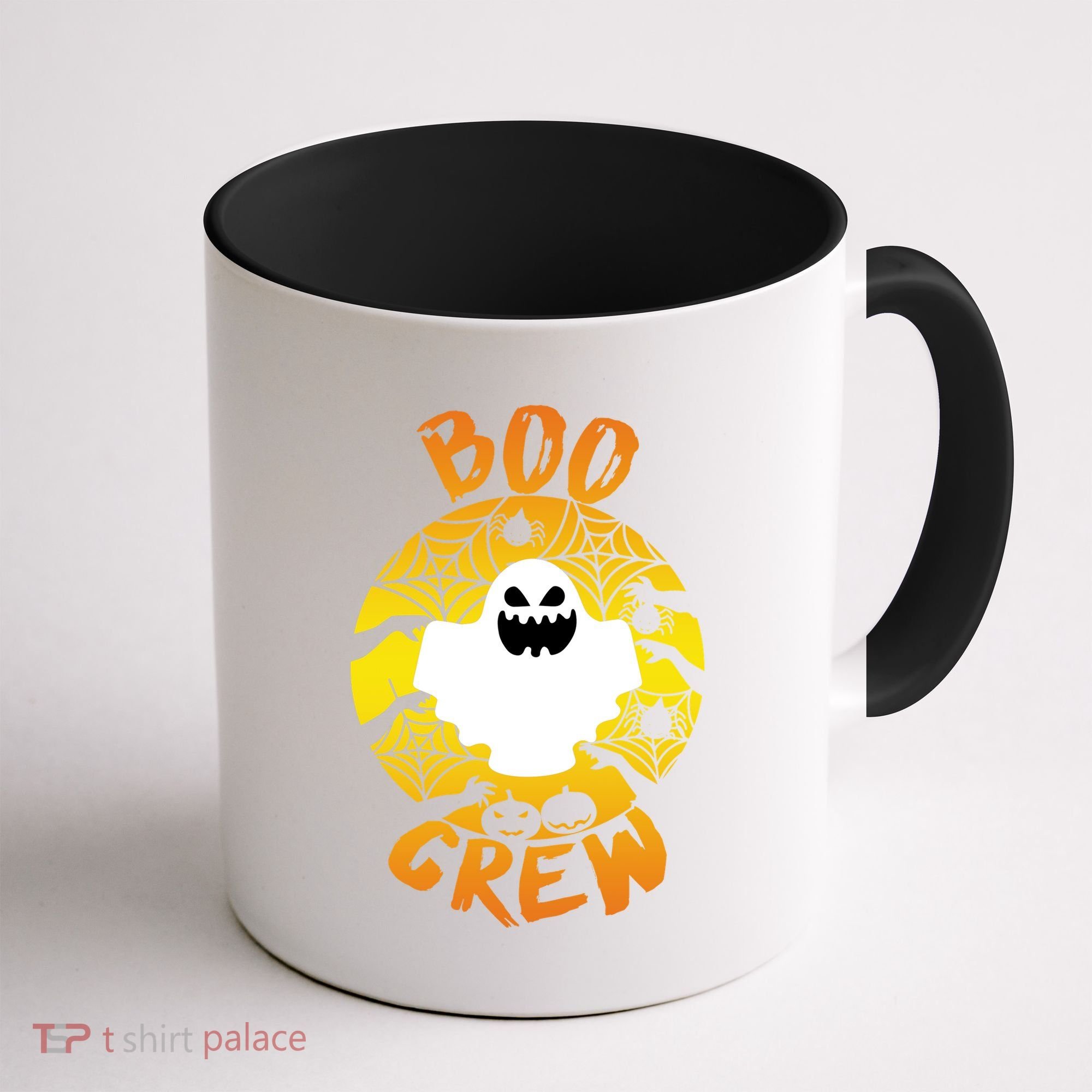 Boo Crew Cute Halloween Ghost Coffee Mug