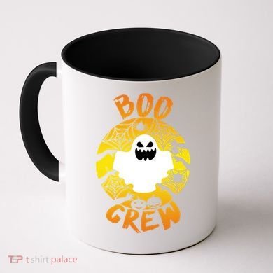 Boo Crew Cute Halloween Ghost Coffee Mug