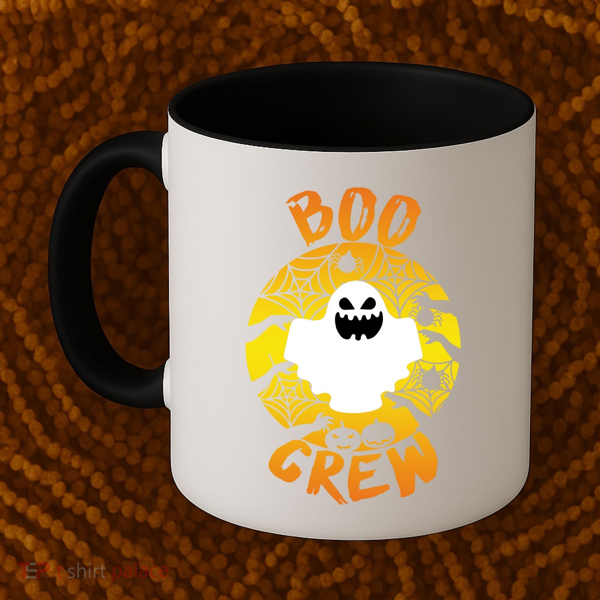 Boo Crew Cute Halloween Ghost Coffee Mug