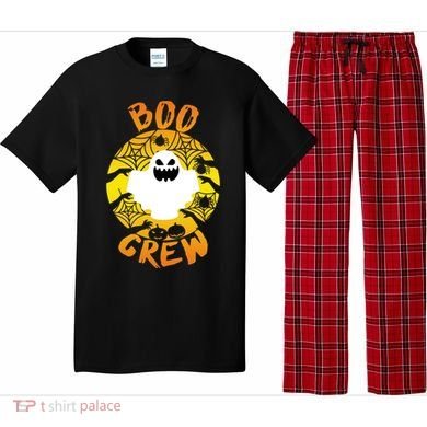 Boo Crew Cute Halloween Ghost Pajama Set