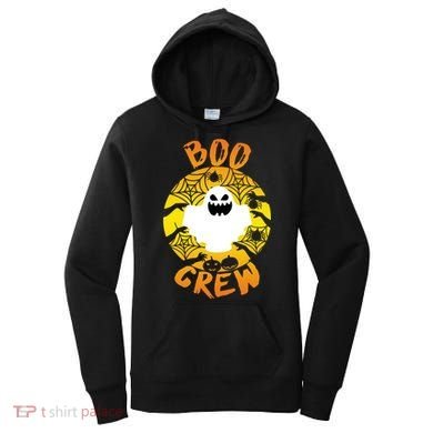 Boo Crew Cute Halloween Ghost Women's Hoodie