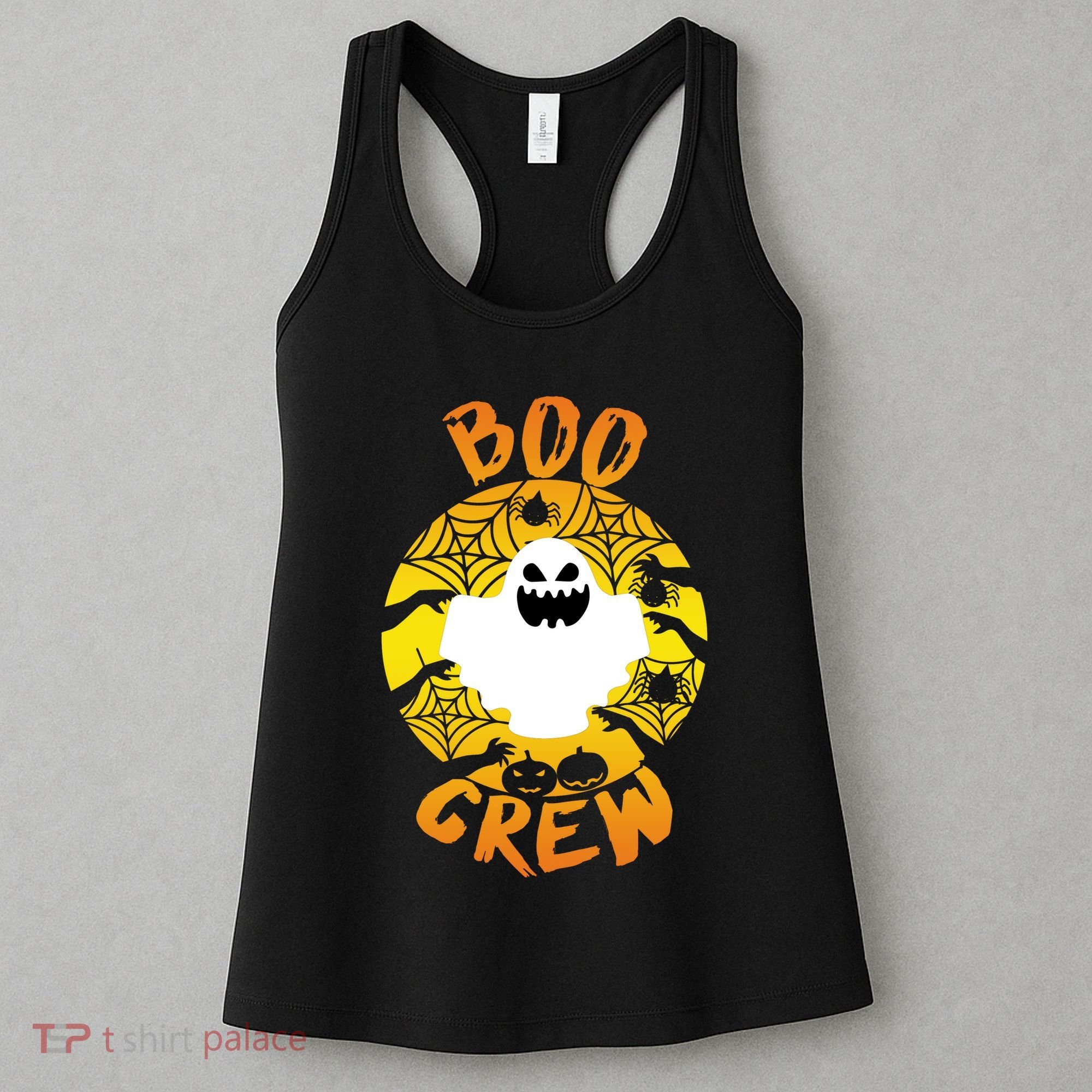 Boo Crew Cute Halloween Ghost Women's Tank Top