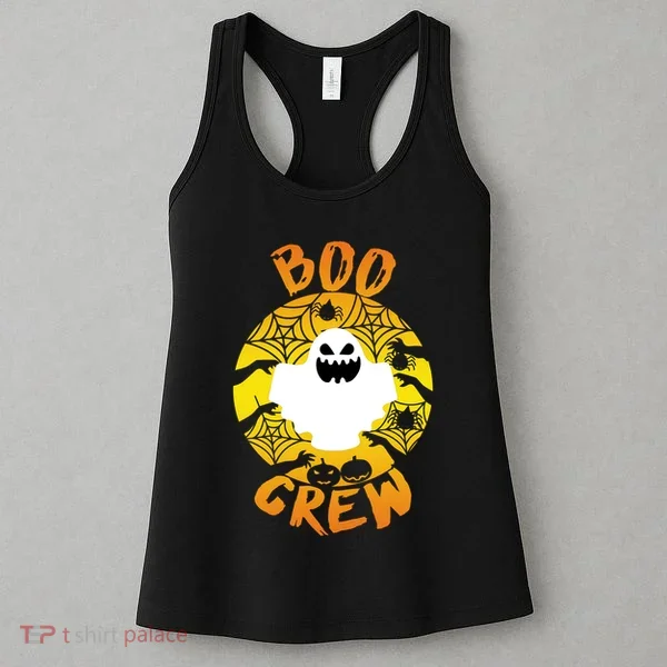 Boo Crew Cute Halloween Ghost Women's Tank Top