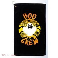 Boo Crew Cute Halloween Ghost Golf Towel thumb 0