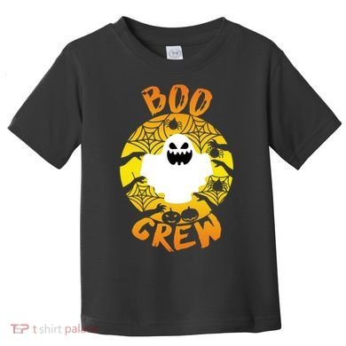 Boo Crew Cute Halloween Ghost Toddler T-Shirt