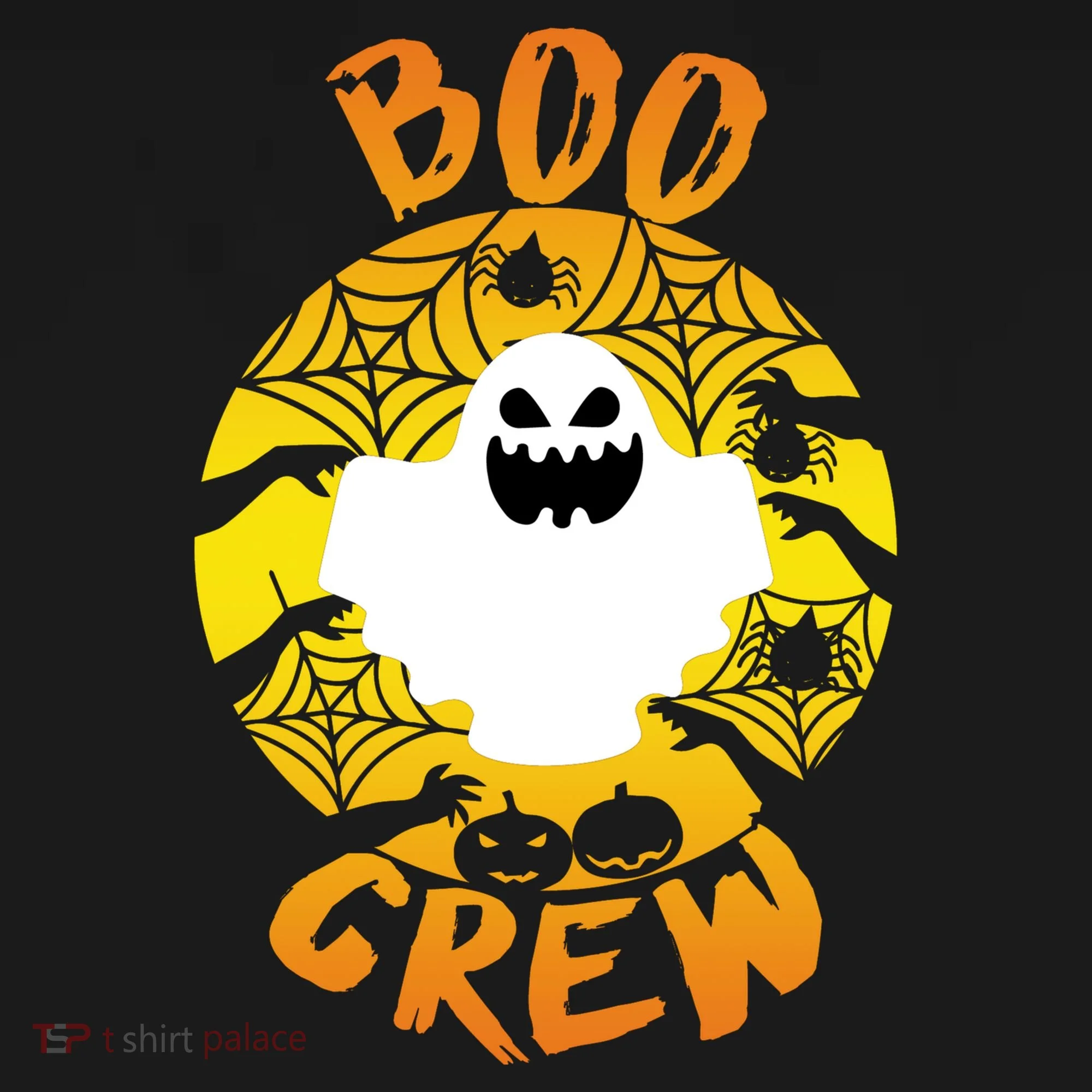 Boo Crew Cute Halloween Ghost Women's T-Shirt