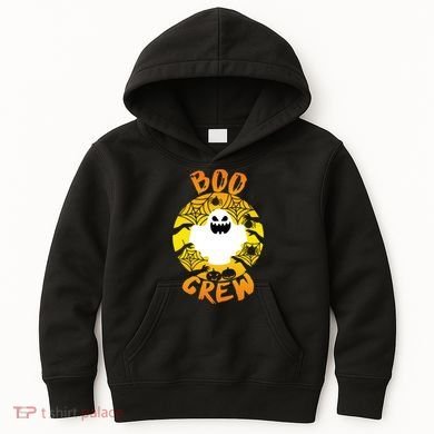 Boo Crew Cute Halloween Ghost Kids Hoodie