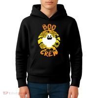 Boo Crew Cute Halloween Ghost Kids Hoodie thumb 4
