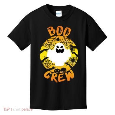 Boo Crew Cute Halloween Ghost Kids T-Shirt
