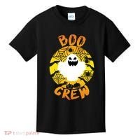 Boo Crew Cute Halloween Ghost Kids T-Shirt thumb 0
