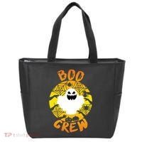 Boo Crew Cute Halloween Ghost Tote Bag thumb 0