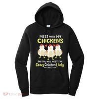 Backyard Crazy Chicken Lady Wo Farmer Women's Hoodie thumb 0