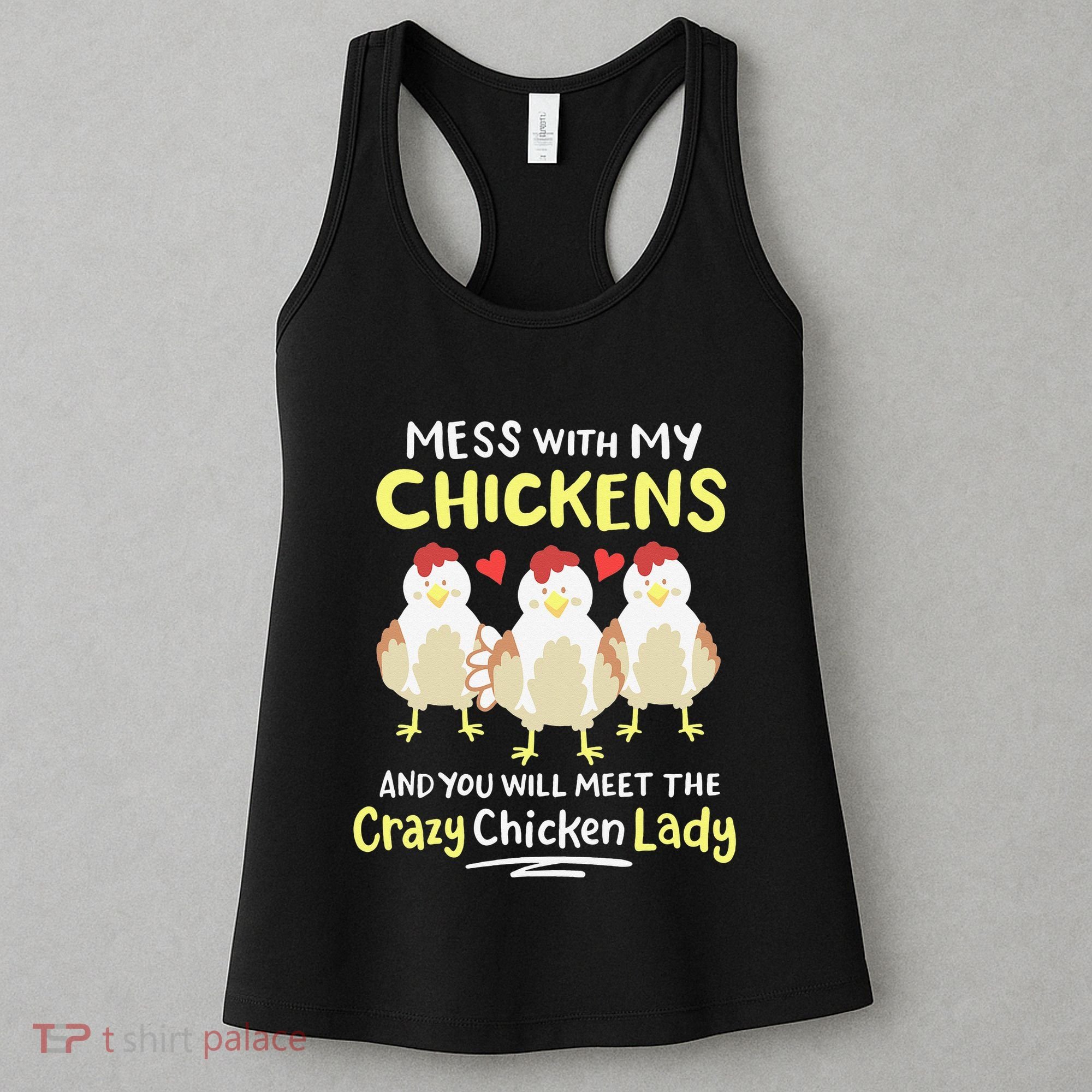 Backyard Crazy Chicken Lady Wo Farmer Women's Tank Top