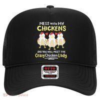 Backyard Crazy Chicken Lady Wo Farmer Hat thumb 0