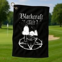 Blackcraft Cult Clothing Happiness Is A Warm Puppy Golf Towel thumb 1