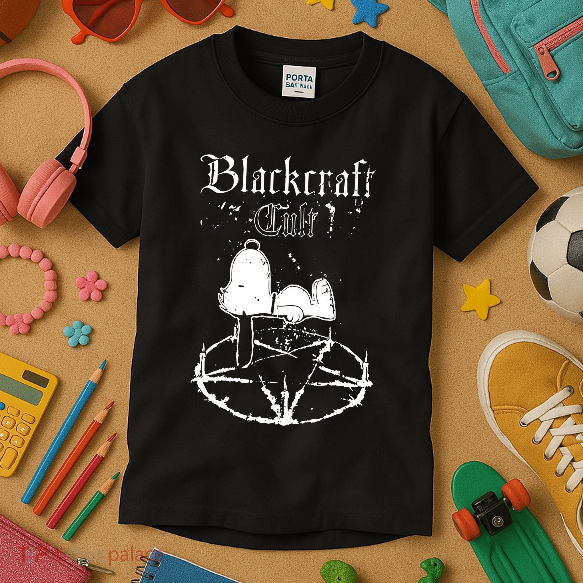 Blackcraft Cult Clothing Happiness Is A Warm Puppy Kids T-Shirt