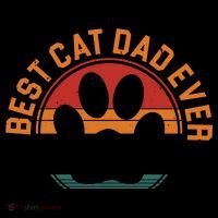Best Cat Dad Ever Retro Sunset Coffee Mug thumb 5