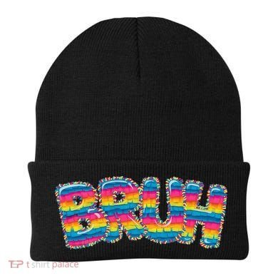 BRUH Cinco De Mayo Pinata Lets Fiesta Mexican Party Beanie