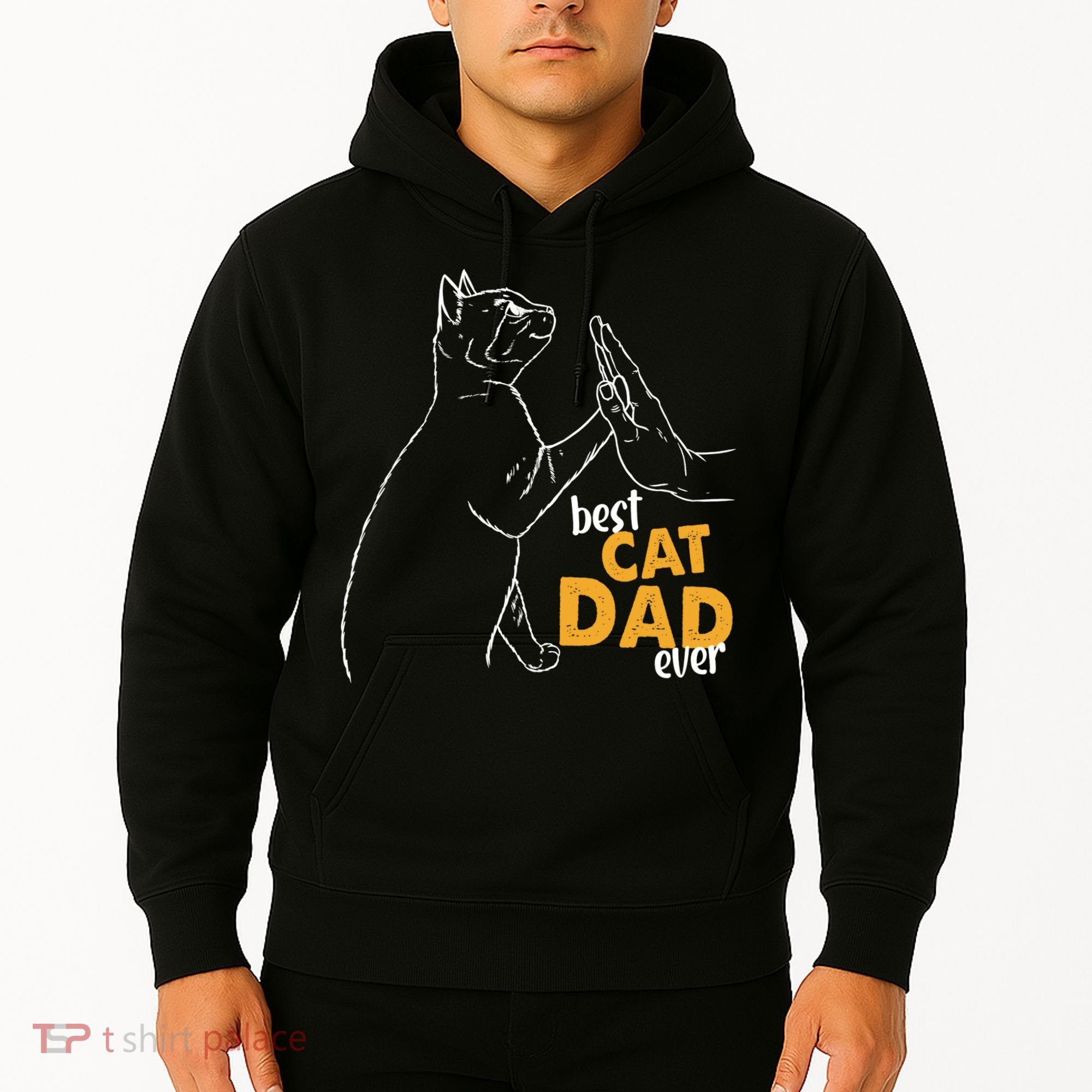 Best Cat Dad Ever Cat Daddy Father Cat Lovers Cat Dad Cute Gift Hoodie