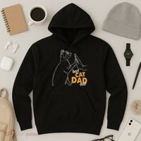 Best Cat Dad Ever Cat Daddy Father Cat Lovers Cat Dad Cute Gift Hoodie thumb 3