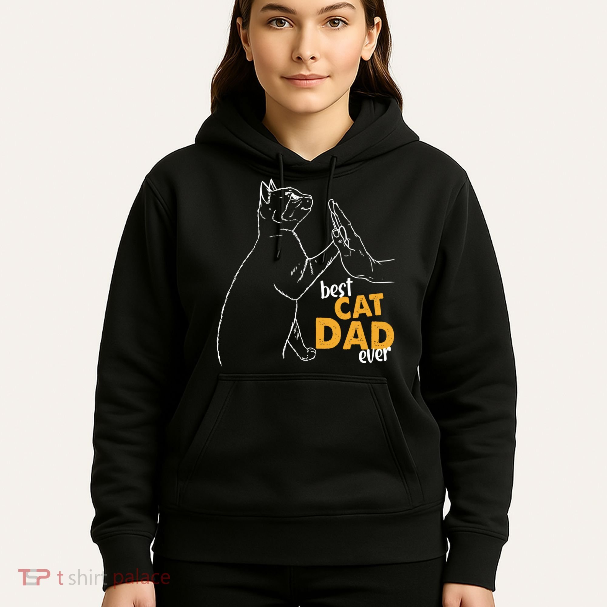 Best Cat Dad Ever Cat Daddy Father Cat Lovers Cat Dad Cute Gift Hoodie