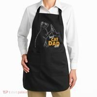 Best Cat Dad Ever Cat Daddy Father Cat Lovers Cat Dad Cute Gift Apron thumb 2