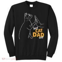 Best Cat Dad Ever Cat Daddy Father Cat Lovers Cat Dad Cute Gift Sweatshirt thumb 0