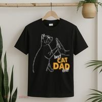 Best Cat Dad Ever Cat Daddy Father Cat Lovers Cat Dad Cute Gift T-Shirt thumb 2