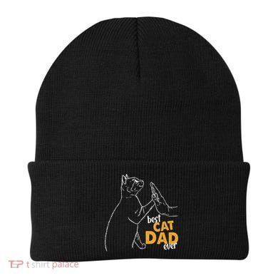 Best Cat Dad Ever Cat Daddy Father Cat Lovers Cat Dad Cute Gift Beanie